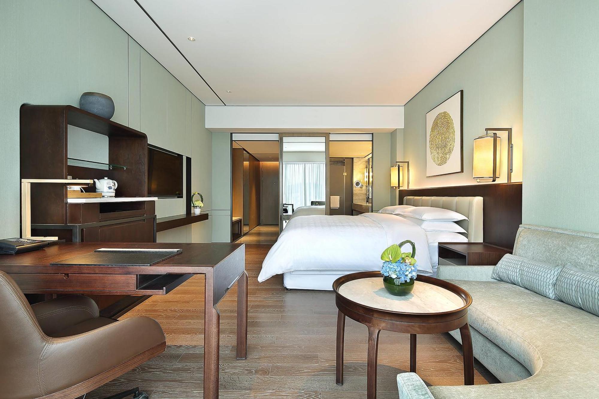 Sheraton Grand Hangzhou Binjiang Hotel מראה חיצוני תמונה