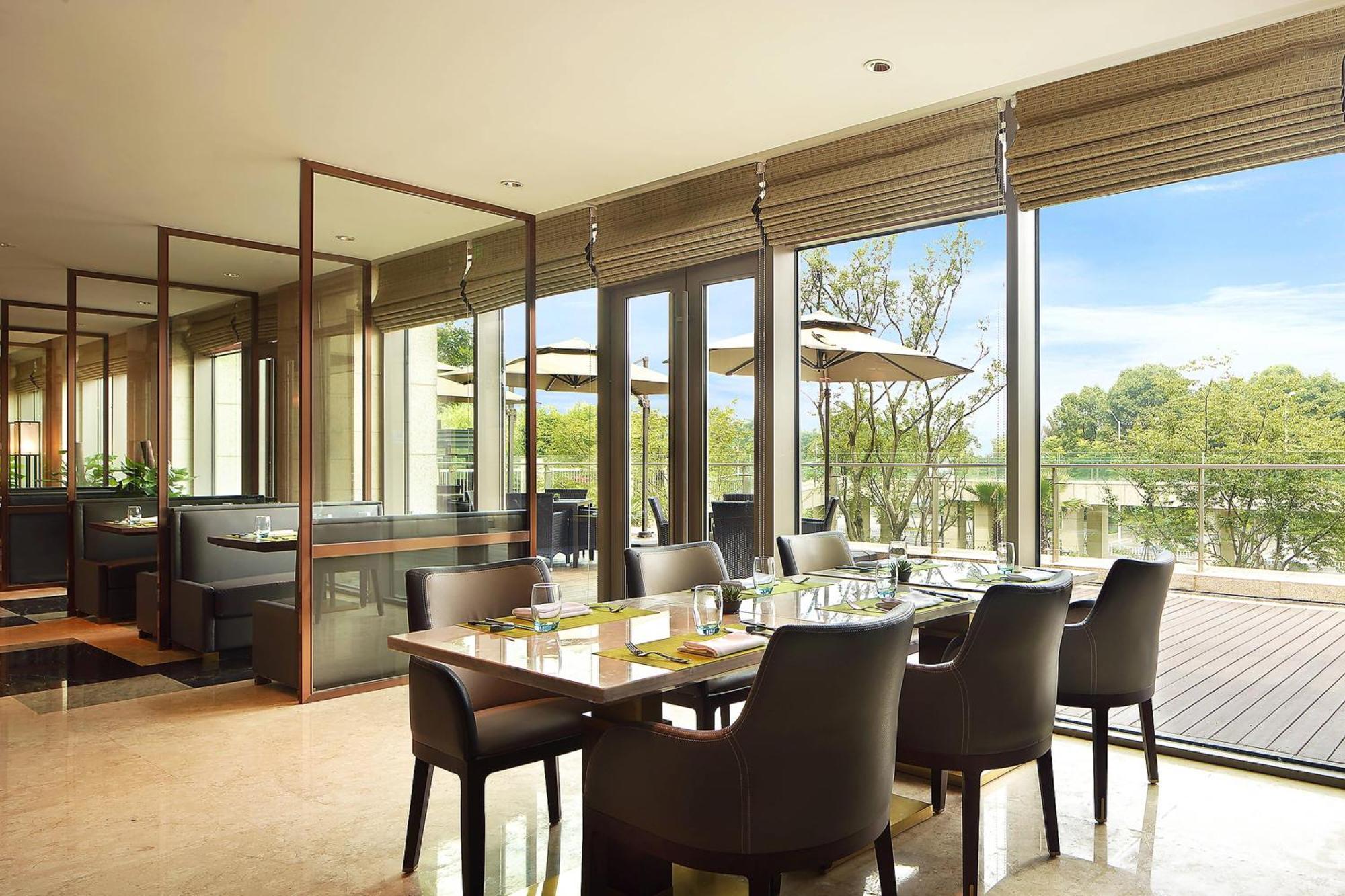 Sheraton Grand Hangzhou Binjiang Hotel מראה חיצוני תמונה