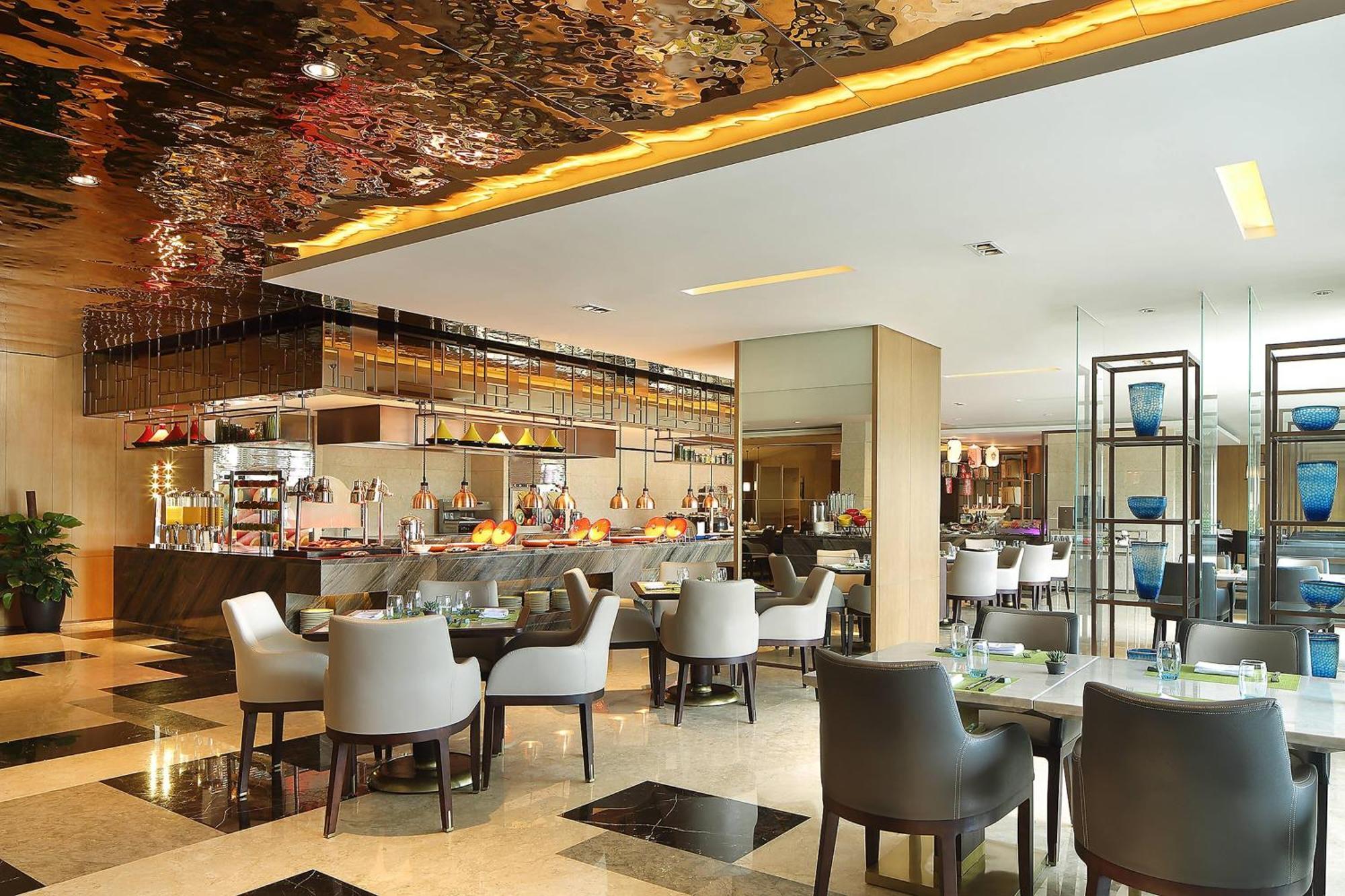 Sheraton Grand Hangzhou Binjiang Hotel מראה חיצוני תמונה