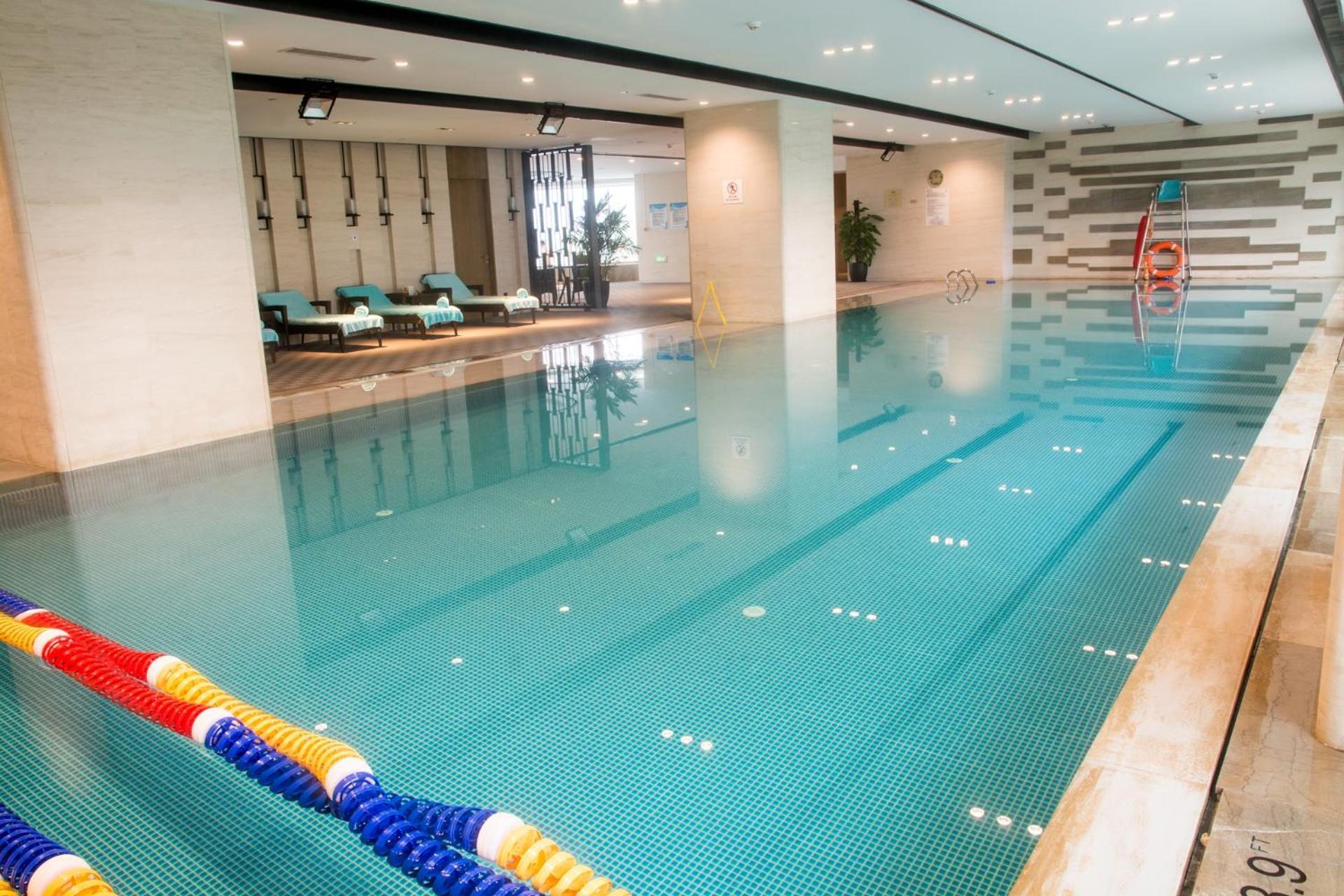Sheraton Grand Hangzhou Binjiang Hotel מראה חיצוני תמונה