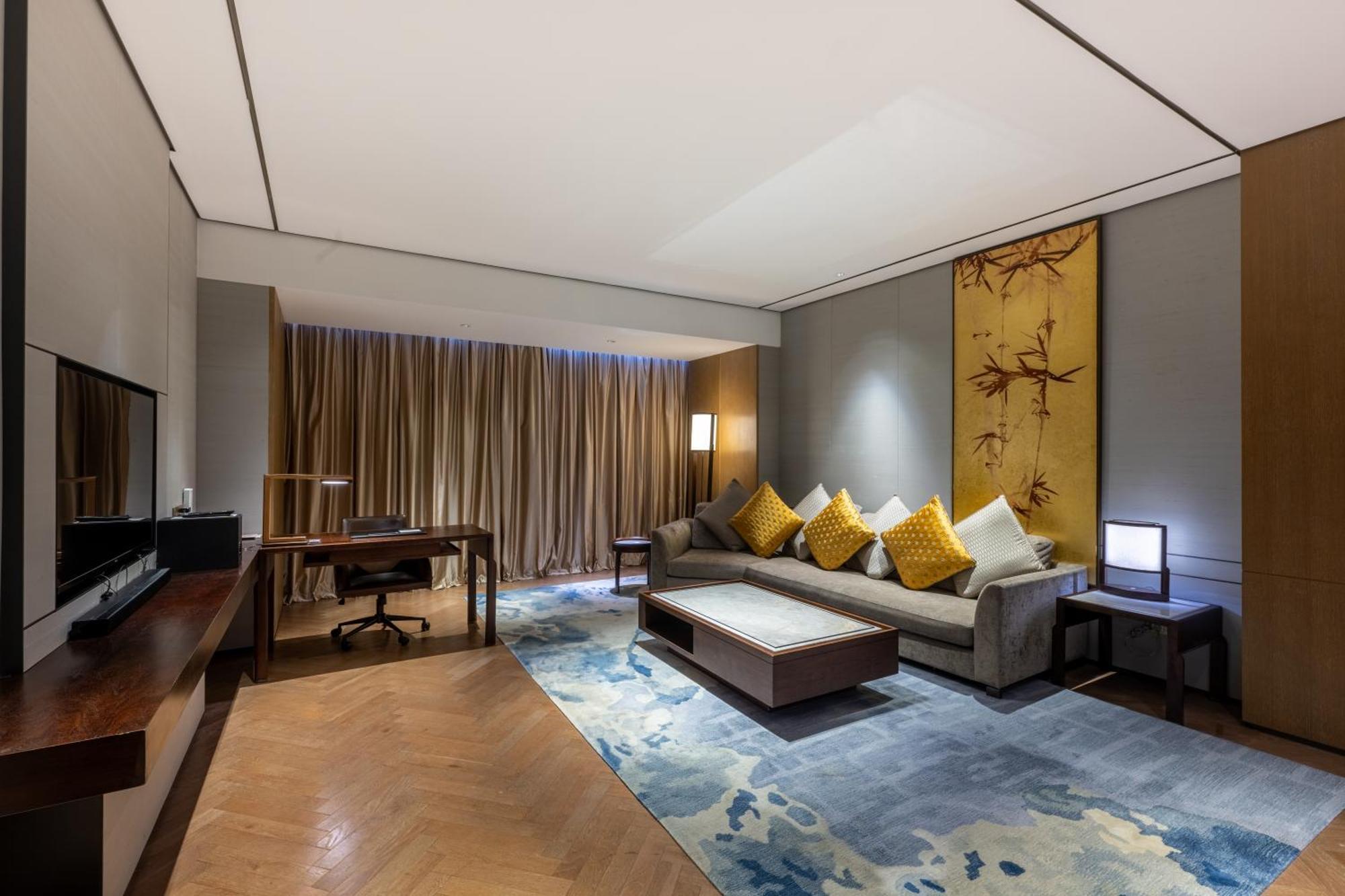 Sheraton Grand Hangzhou Binjiang Hotel מראה חיצוני תמונה