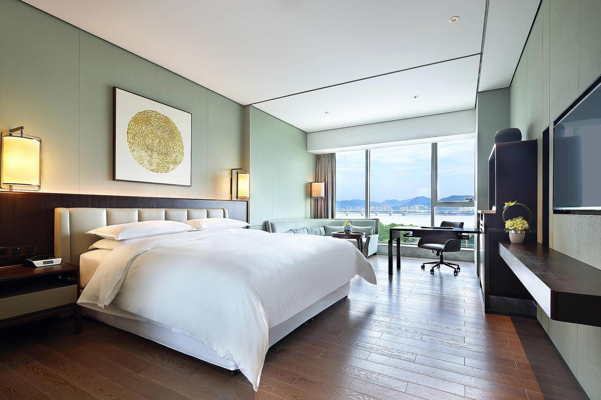 Sheraton Grand Hangzhou Binjiang Hotel מראה חיצוני תמונה